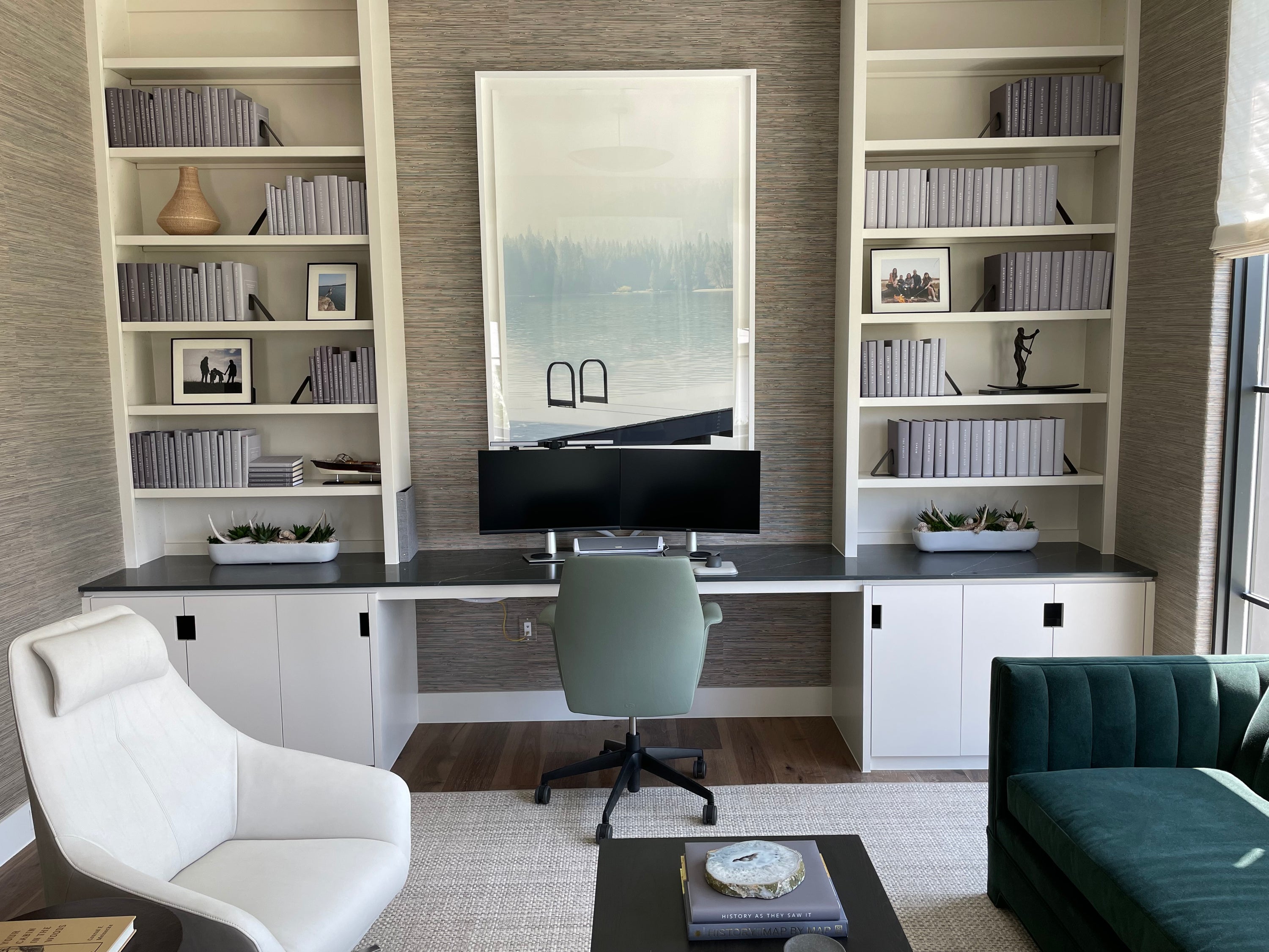 Curated Books and Custom Designed Jackets Art Installation - Full Custom - Get Started with a Deposit