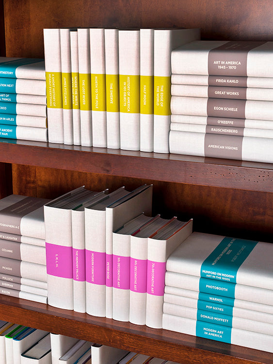 Curated Books and Custom Designed Jackets Art Installation - Full Custom - Get Started with a Deposit