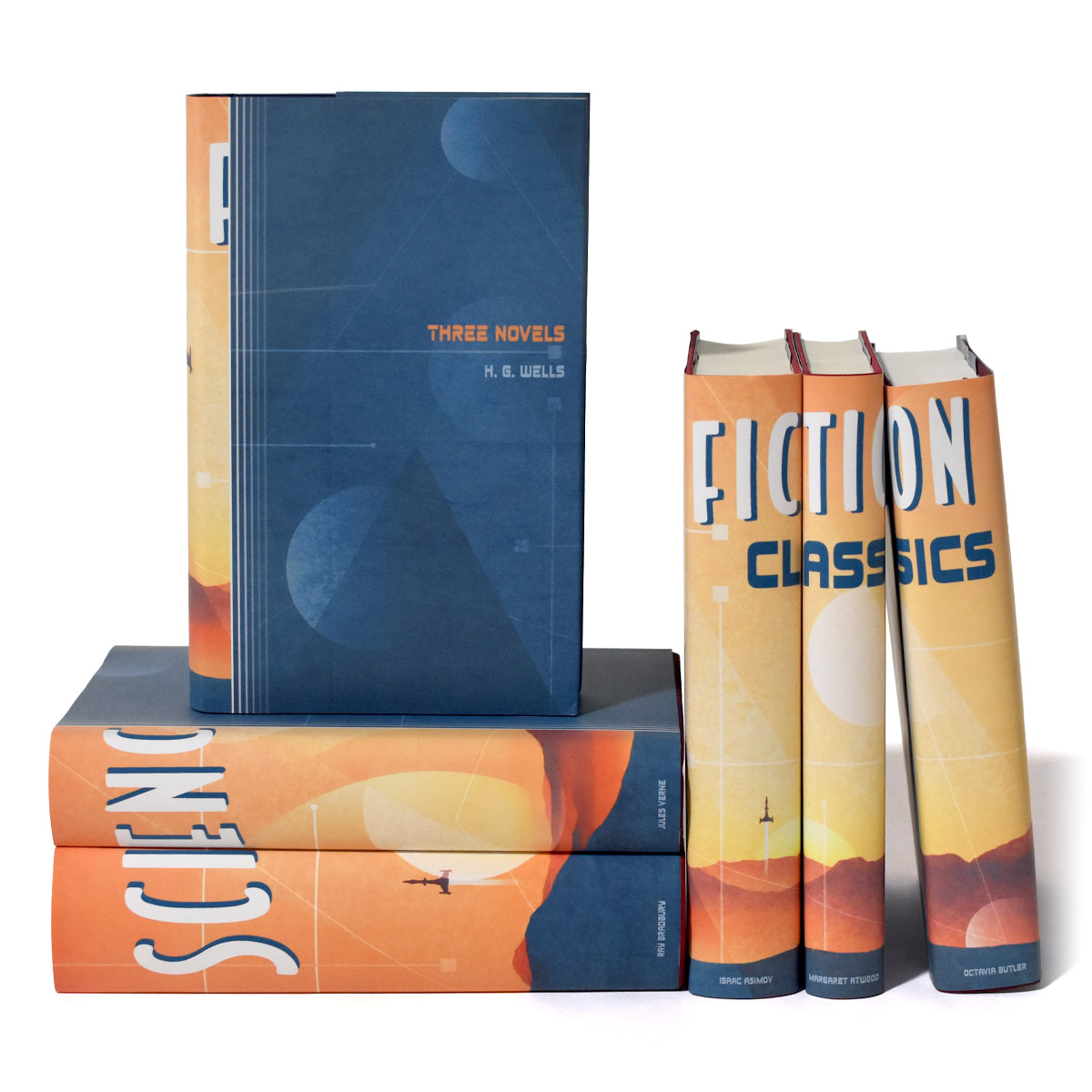 Science Fiction Classics Set - Vintage Design - MTO