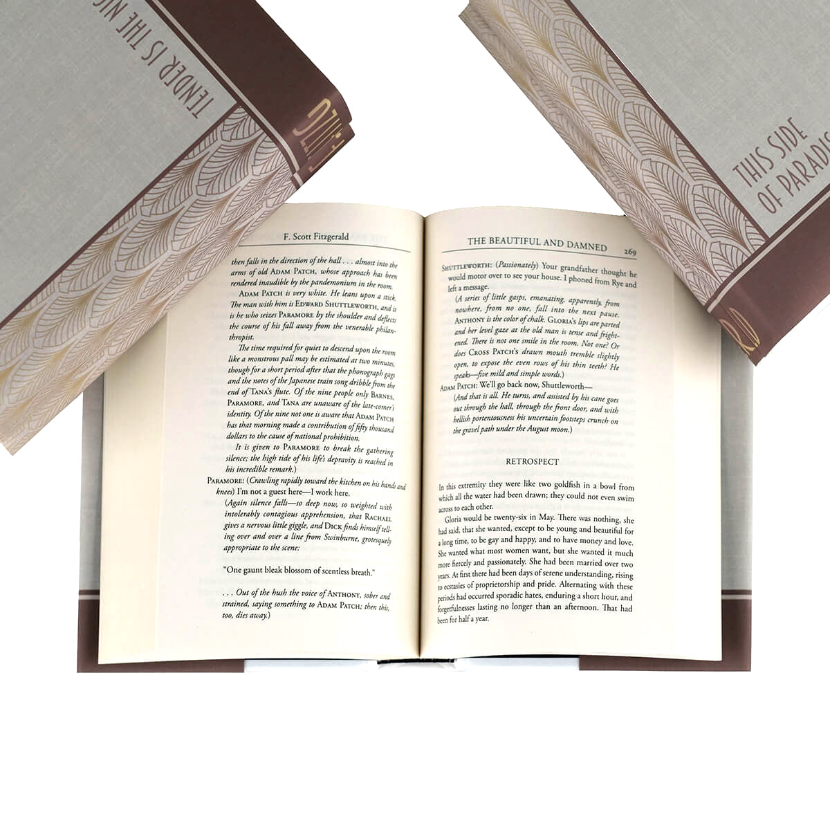F. Scott Fitzgerald Art Deco Set - MTO