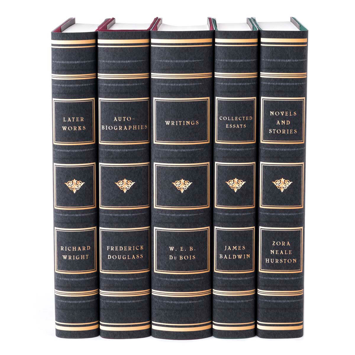 Custom Book Set to enhance your collection! Makes a beautiful gift for fans of african american classic literature and a gorgeous piece on your shelves! Order from JuniperCustom today.