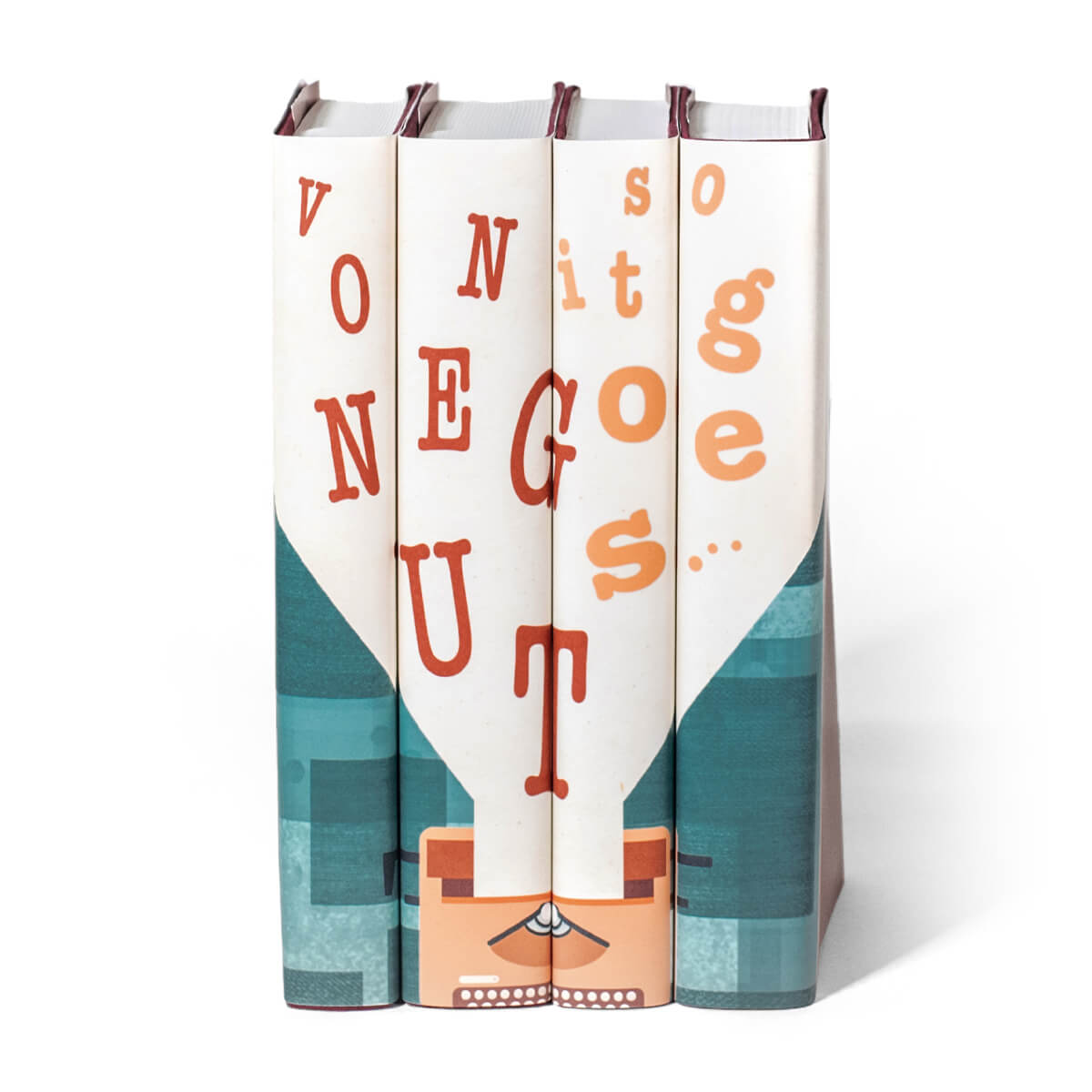 Customized Kurt Vonnegut Custom Book Set