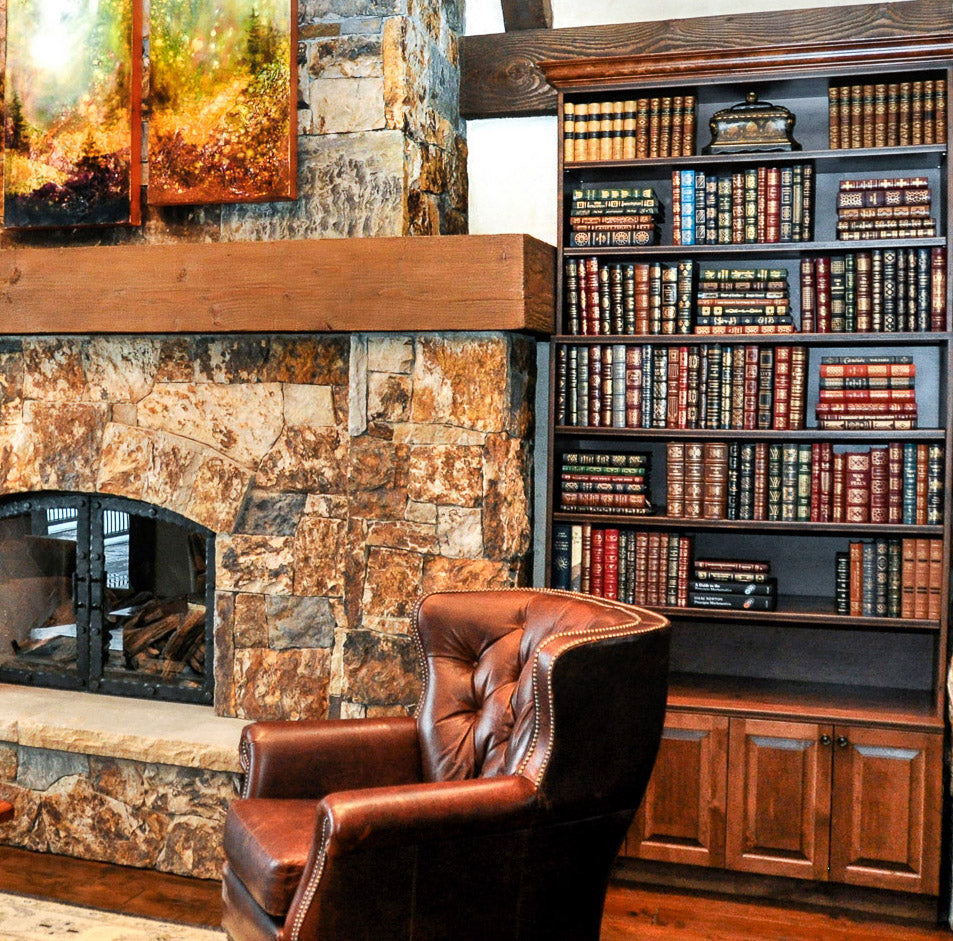 Easton Press Collection, 100 Curated Books from JuniperCustom. This collection is a library all its own, and will stand the test of time.