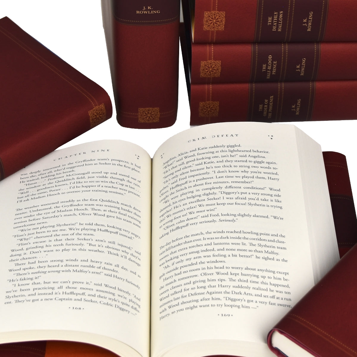 Leather-Look Harry Potter Book Sets - MTO