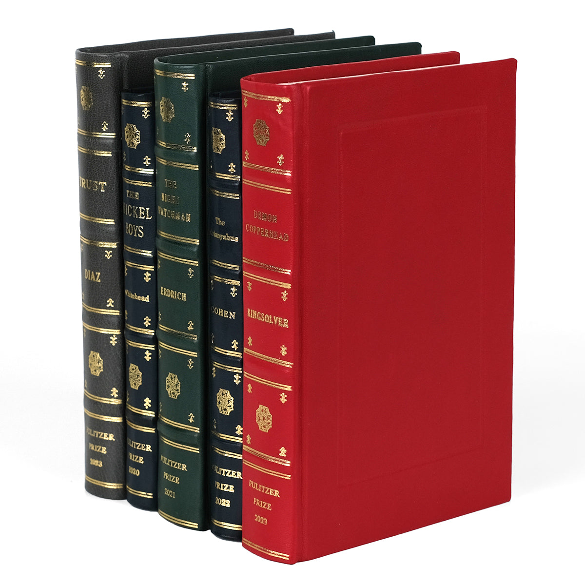 Custom Leather Binding for Book Sets