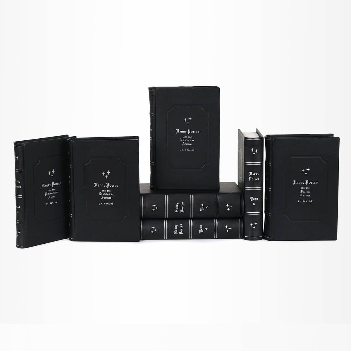 Custom Leather Binding for Book Sets