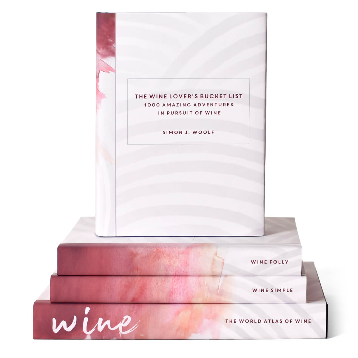 Wine Books in a custom book set for your collection.  Beautiful coffee table books curated for you and covered in our custom book jackets. JuniperCustom high quality Juniper Books dust jackets protect and enhance your books!