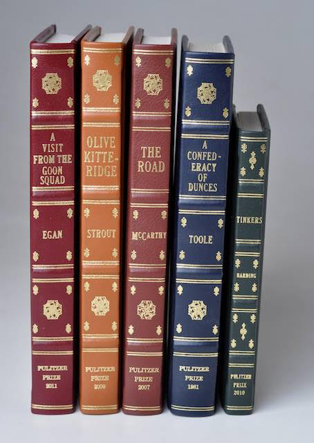 Custom Leather Binding for Book Sets