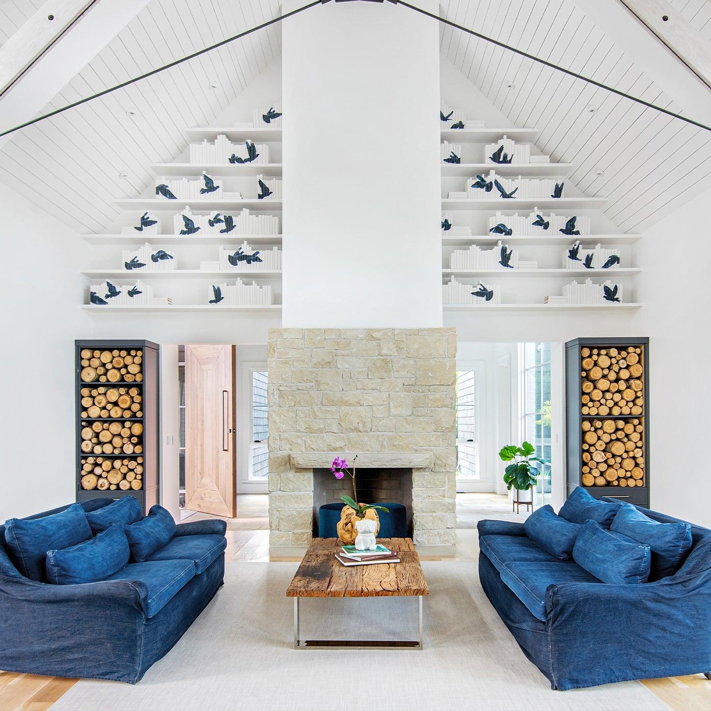Contemporary Home Library - Juniper Custom