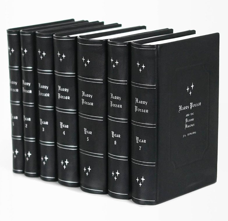 Father's day gift. Dad's that love books genuine leather harry potter book set