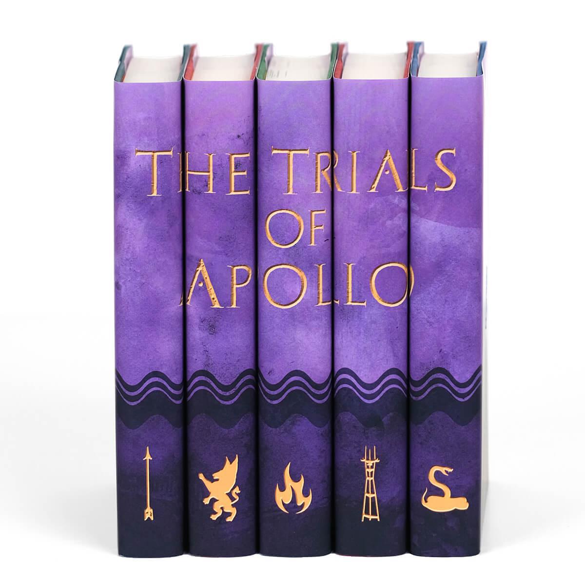 Rick Riordan's Percy Jackson & the Olympians Book Set Bundle