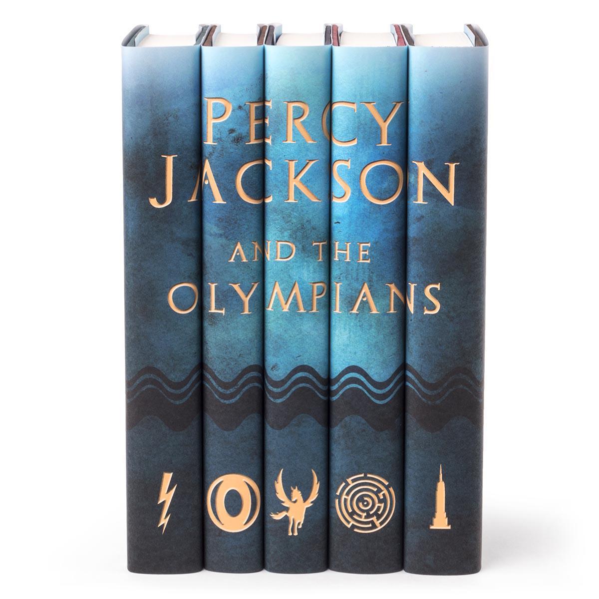 Rick Riordan's Percy Jackson & the Olympians Book Set Bundle