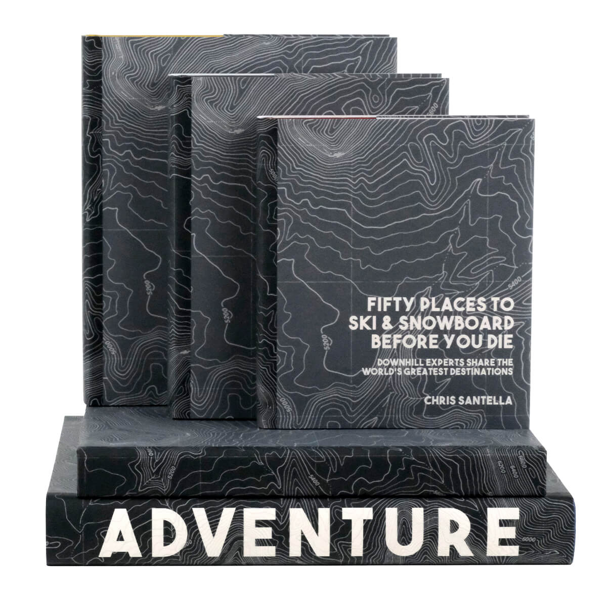 The Adventure set is a comprehensive visual history on surfing, cycling, mountaineering, incredible skiing and snowboarding destinations, and other life-changing adventures. Each volume features hundreds of photographs, illustrations, and essays capturing the spirit and energy of different adventures, traditions, and cultures. Makes a great gift!