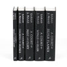 Unjacketed book spines for the A Court of Thorns and Roses Series by Sarah J Maas