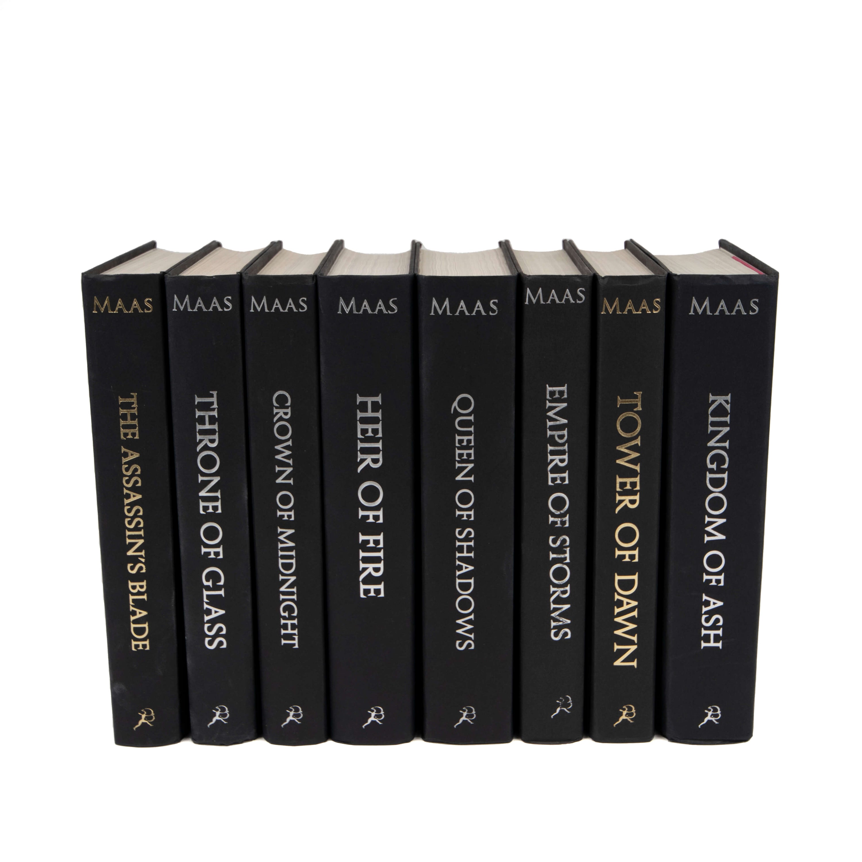 There are now multiple Throne of Glass hardcover book sizes available from the publisher. To ensure that your set looks fantastic on the shelf, we are making it easy to order made-to-order (MTO) Throne of Glass Jackets-Only for your books from this page.