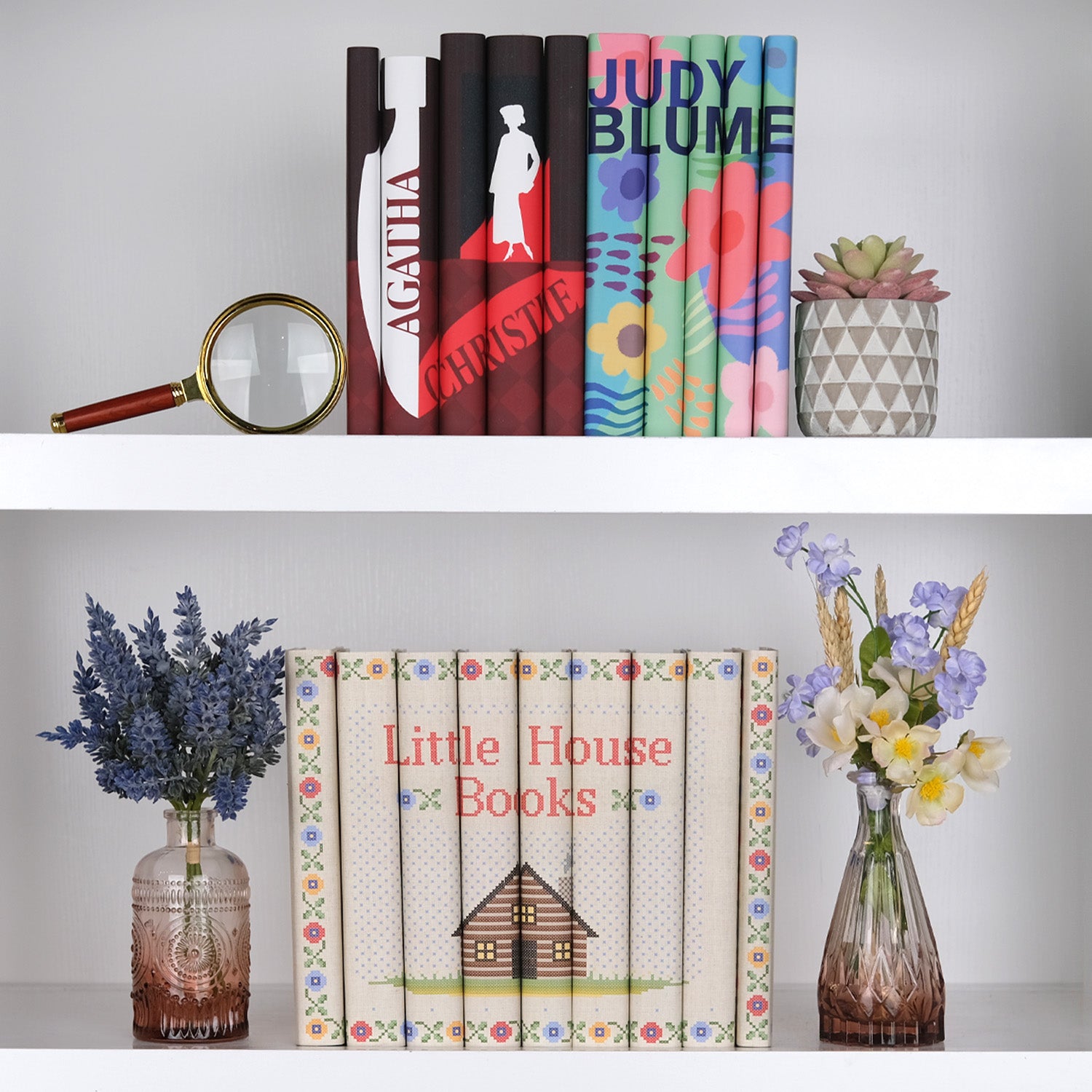 Young Adult Classics Book Set Bundle - Judy Blume, Little House on the Prairie & Agatha Christie