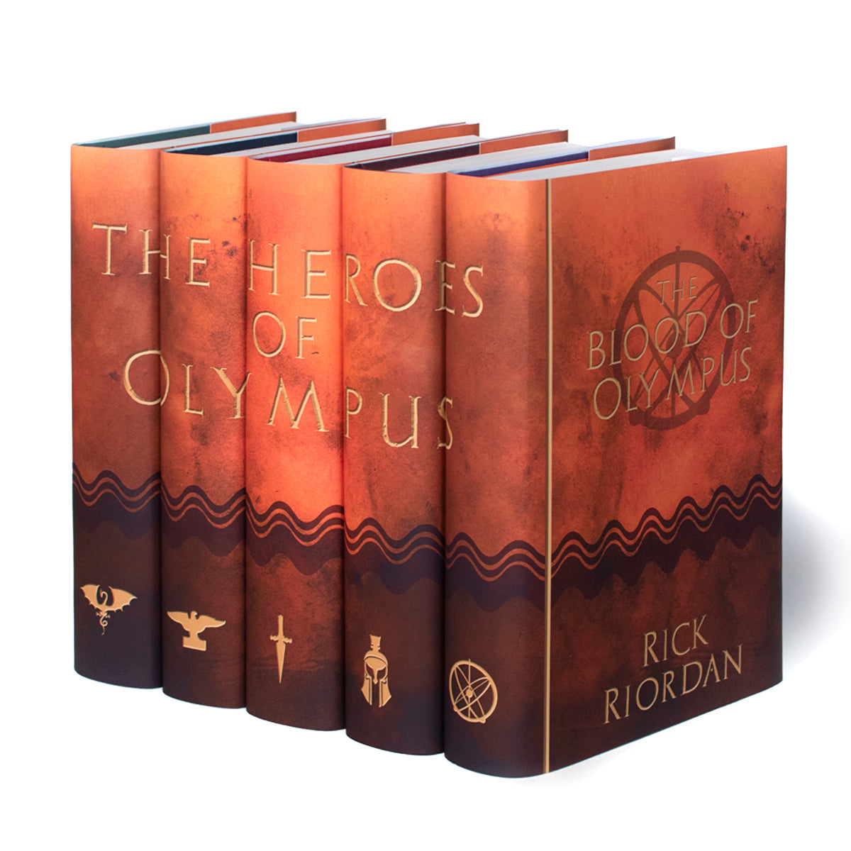 Customized The Heroes of Olympus Book Set