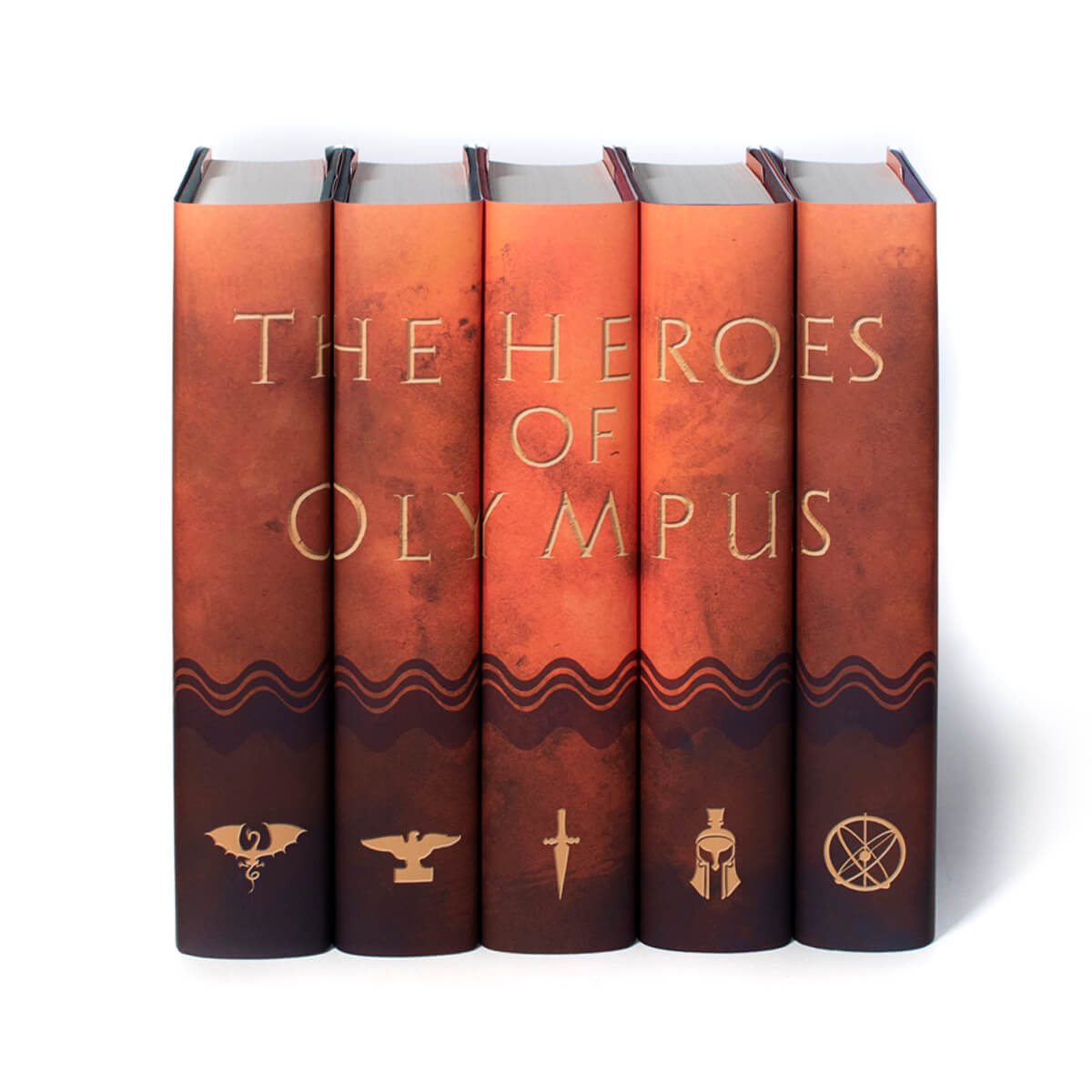 Rick Riordan's Percy Jackson & the Olympians Book Set Bundle