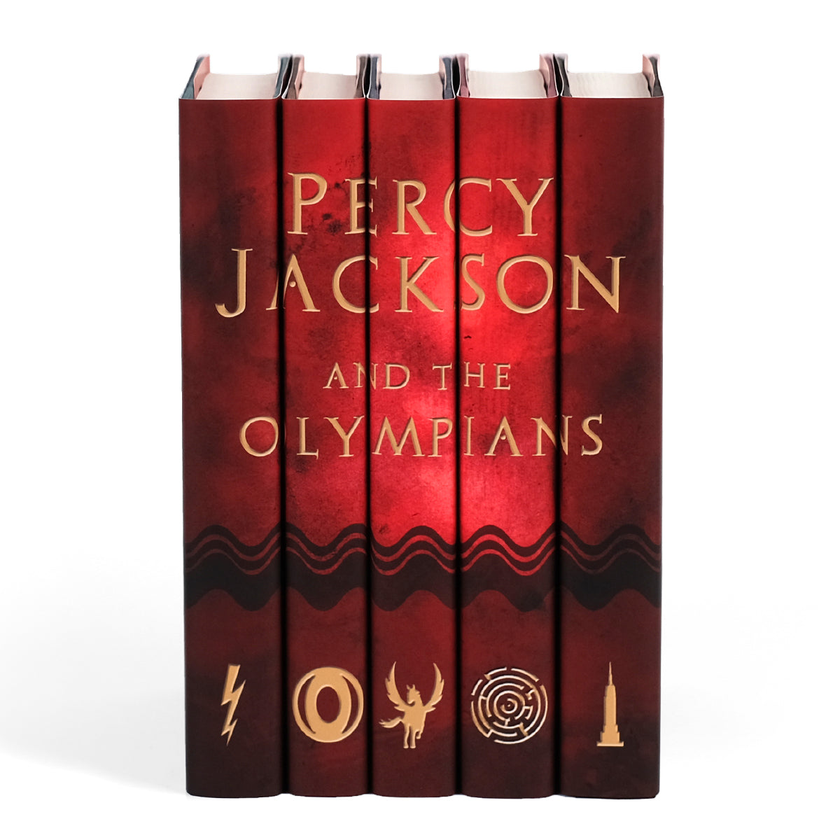 Customized Percy Jackson and the Olympians Set