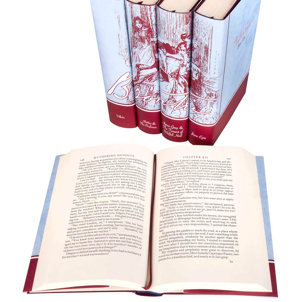 Classic Bronte Sisters book set from JuniperCustom