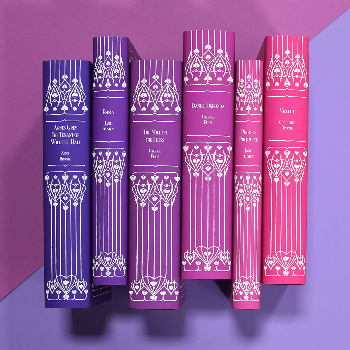 Classics in Brights JuniperCustom book sets, curated and wrapped in beautiful custom dust covers for you!