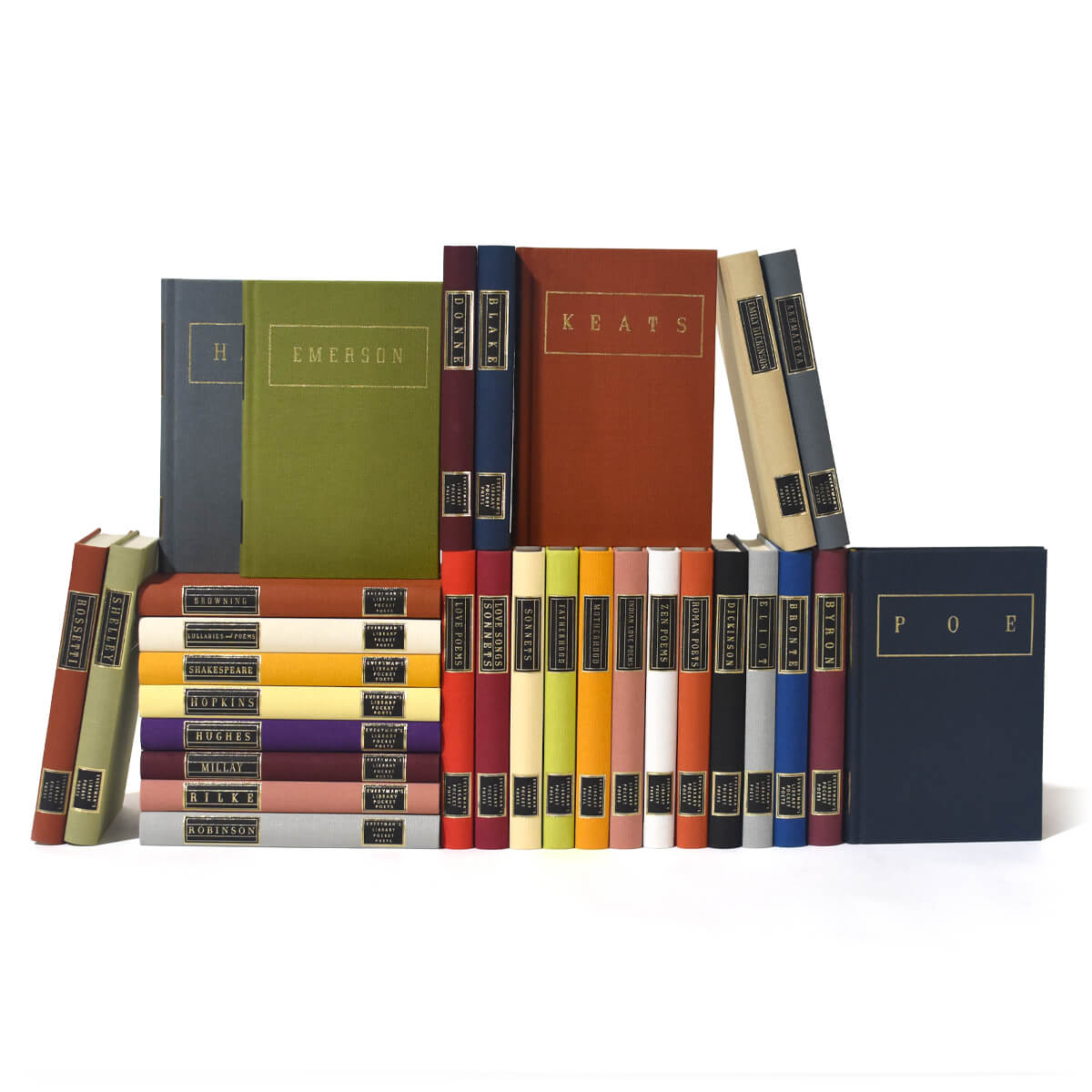 Everyman's Library Pocket Poets Curated Book Set from Juniper Custom