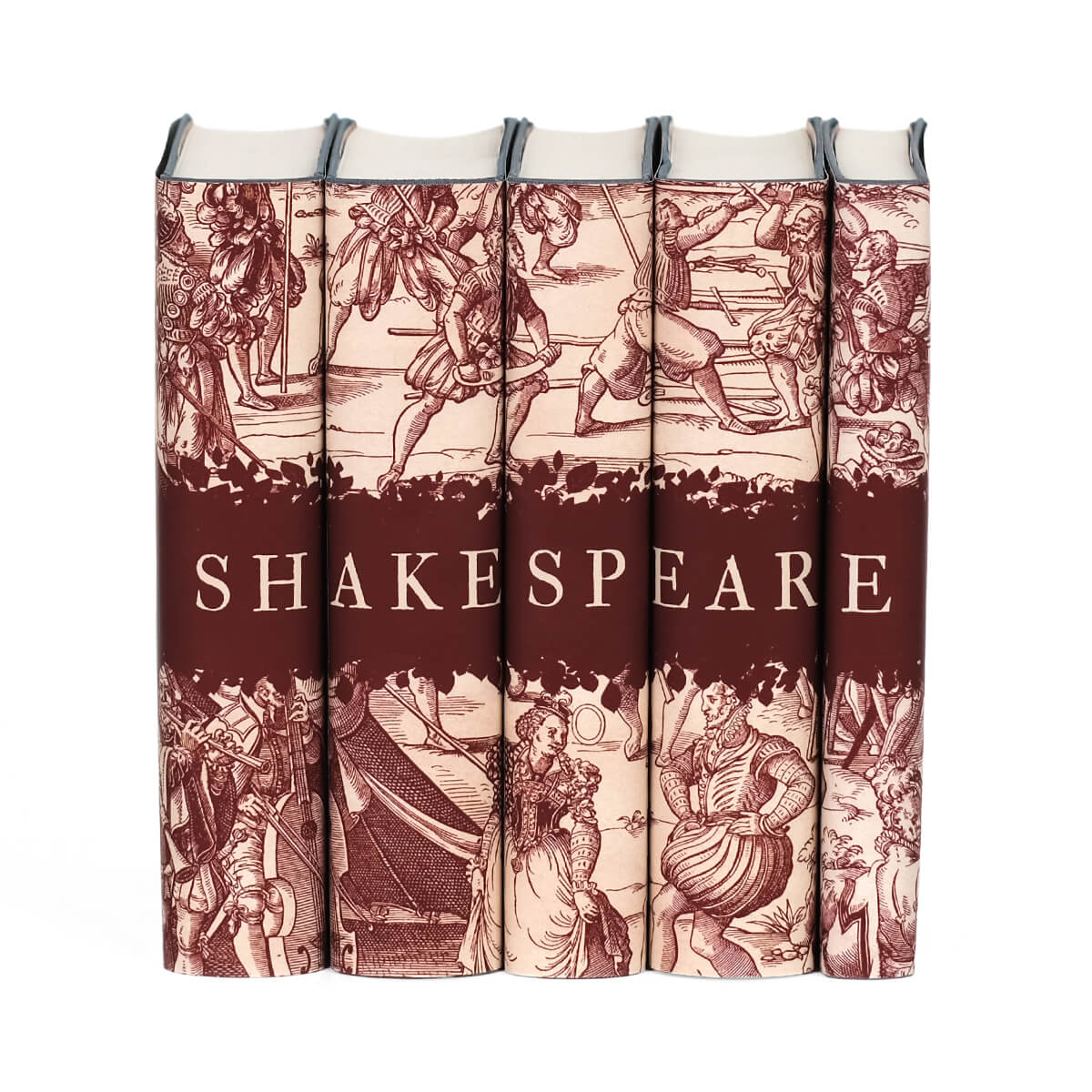 Customized William Shakespeare Engraving Book Set