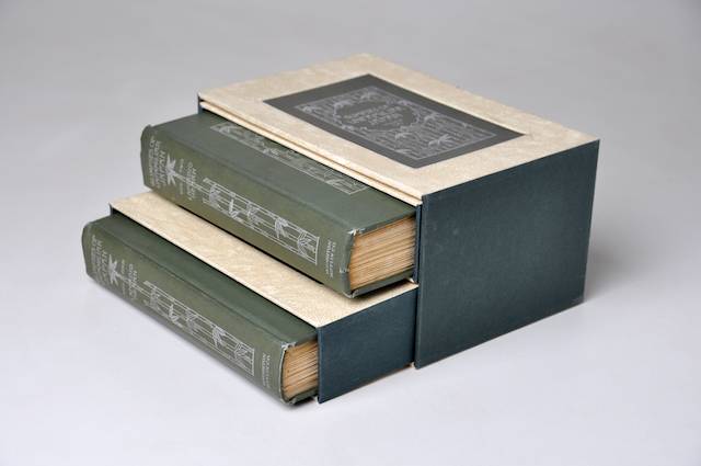Over the years, Juniper Custom has established a strong network of talented artisan bookbinders who specialize in creating exquisite custom clamshell boxes, slipcases, cloth and leather bindings.  