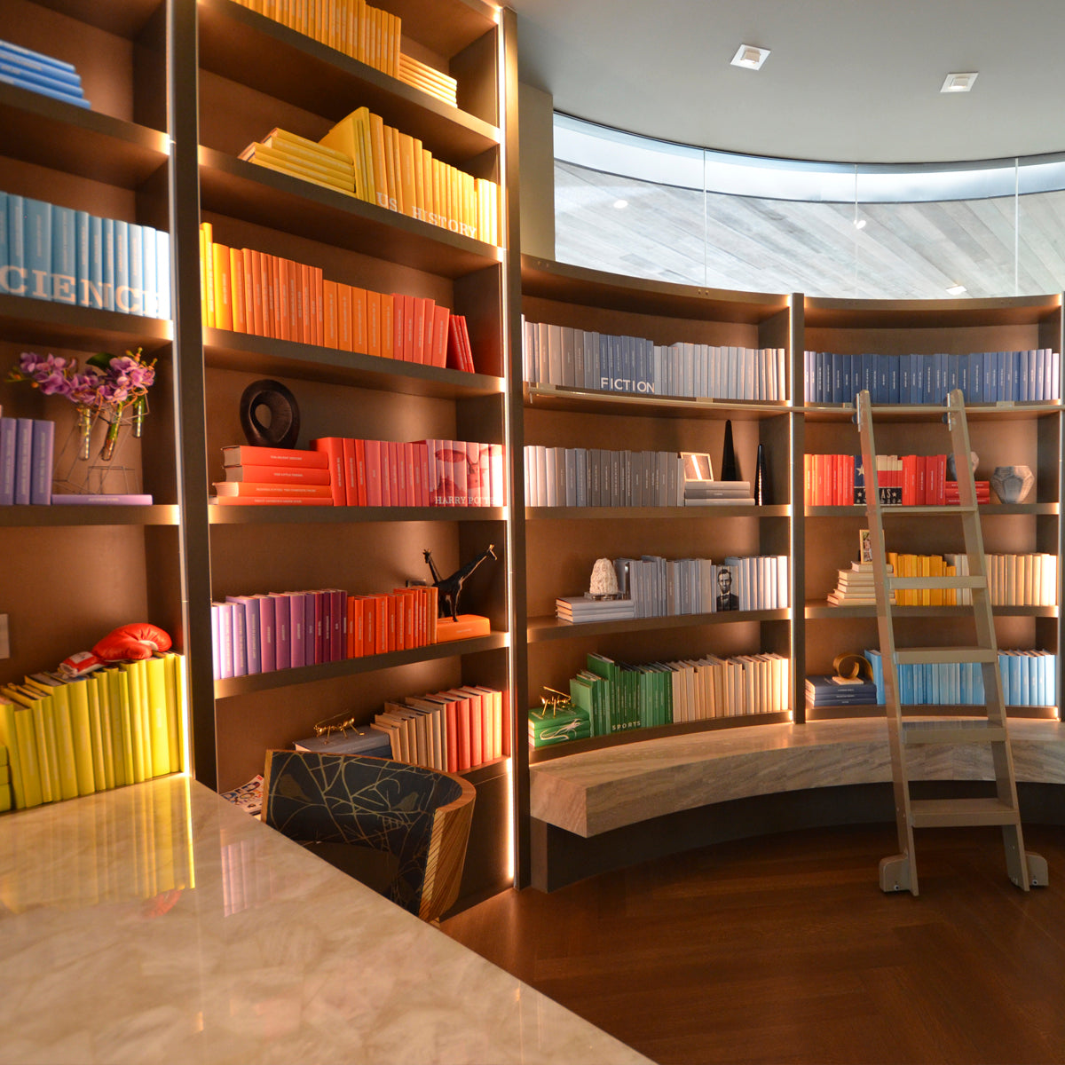 Curated Library Multiple Rooms and Collections - Full Custom - Get Started with a Deposit