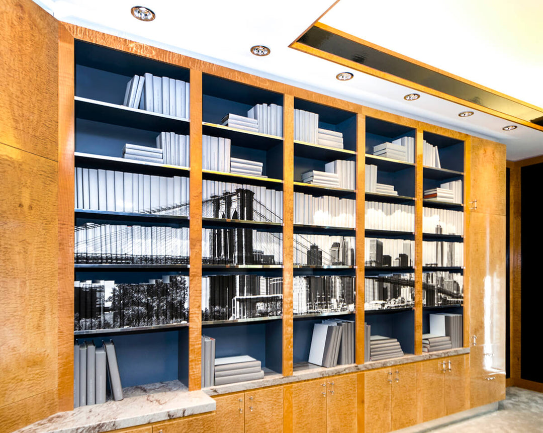 Home Office Library Bookshelves Curated Collection - Full Custom - Get