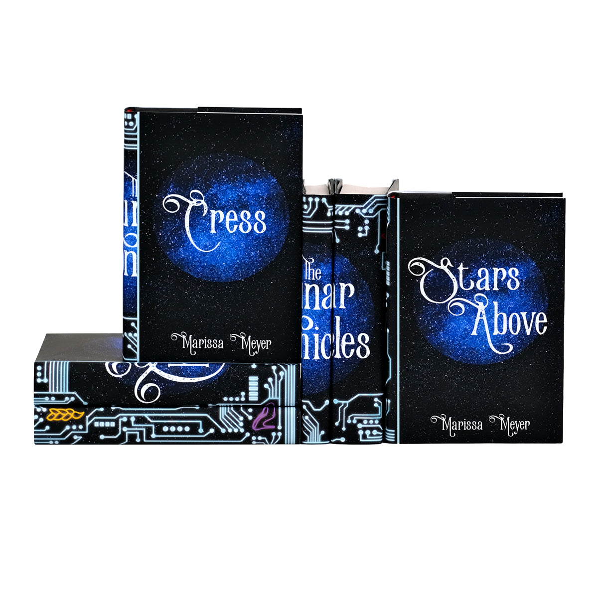 Signed The Lunar Chronicles 6 Book Set
