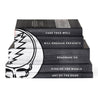 Custom Grateful Dead Book Set with book jackets designed by Juniper Custom.
