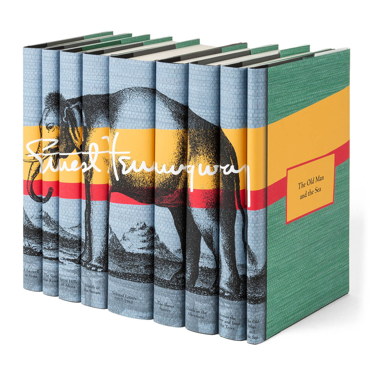 Customized Ernest Hemingway Elephant Set