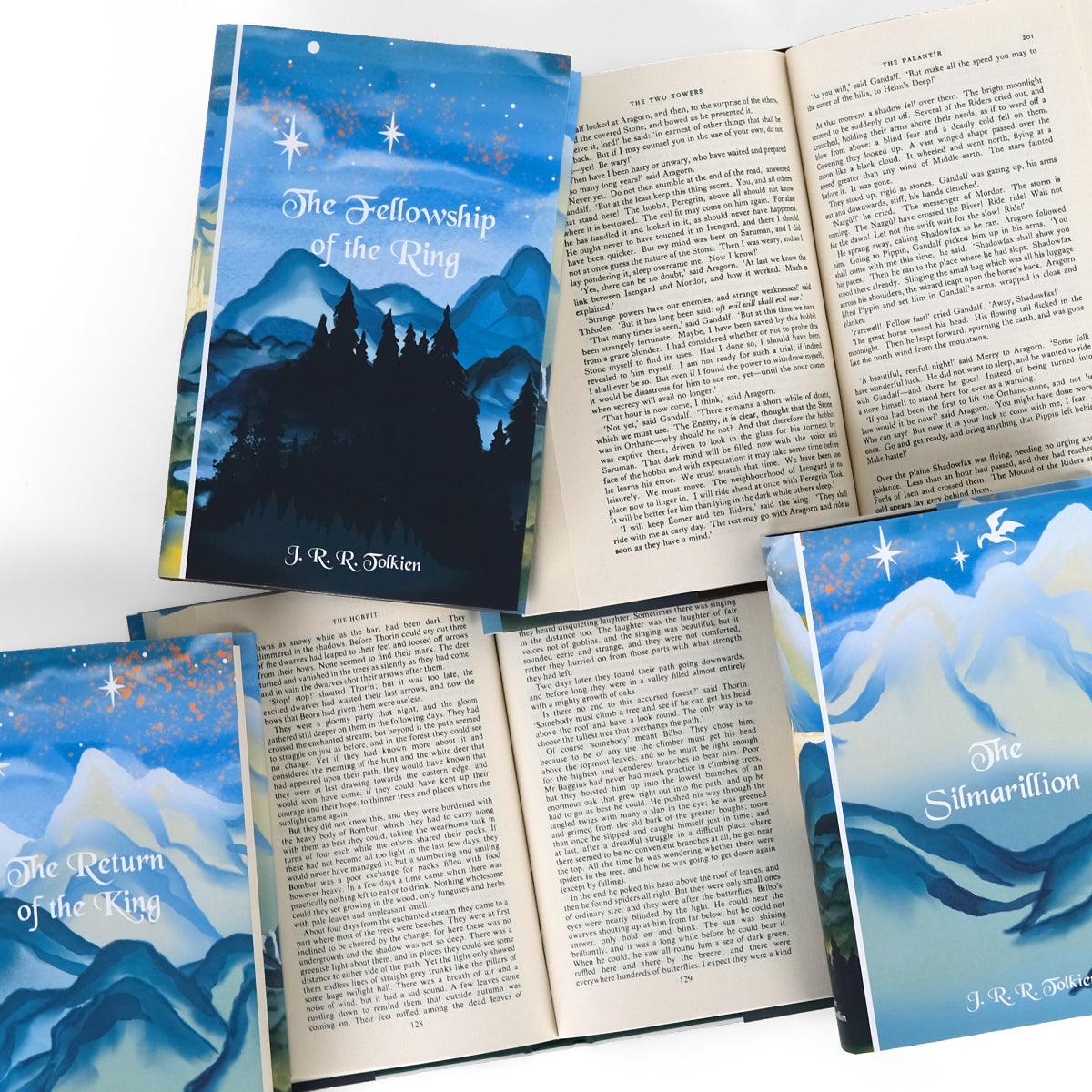 Customized Tolkien's Epic Journey: The Lord of the Rings Book Set