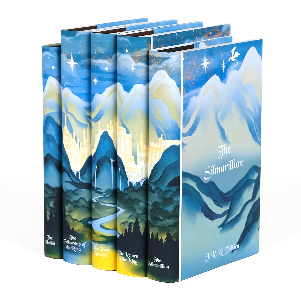 Customized Tolkien's Epic Journey: The Lord of the Rings Book Set