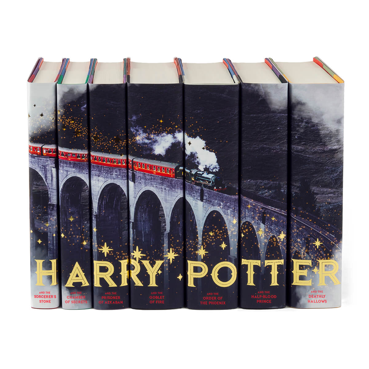 Customized Harry Potter Train Book Set