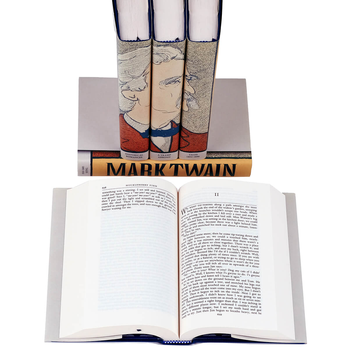 Customized Mark Twain Custom Portrait Set