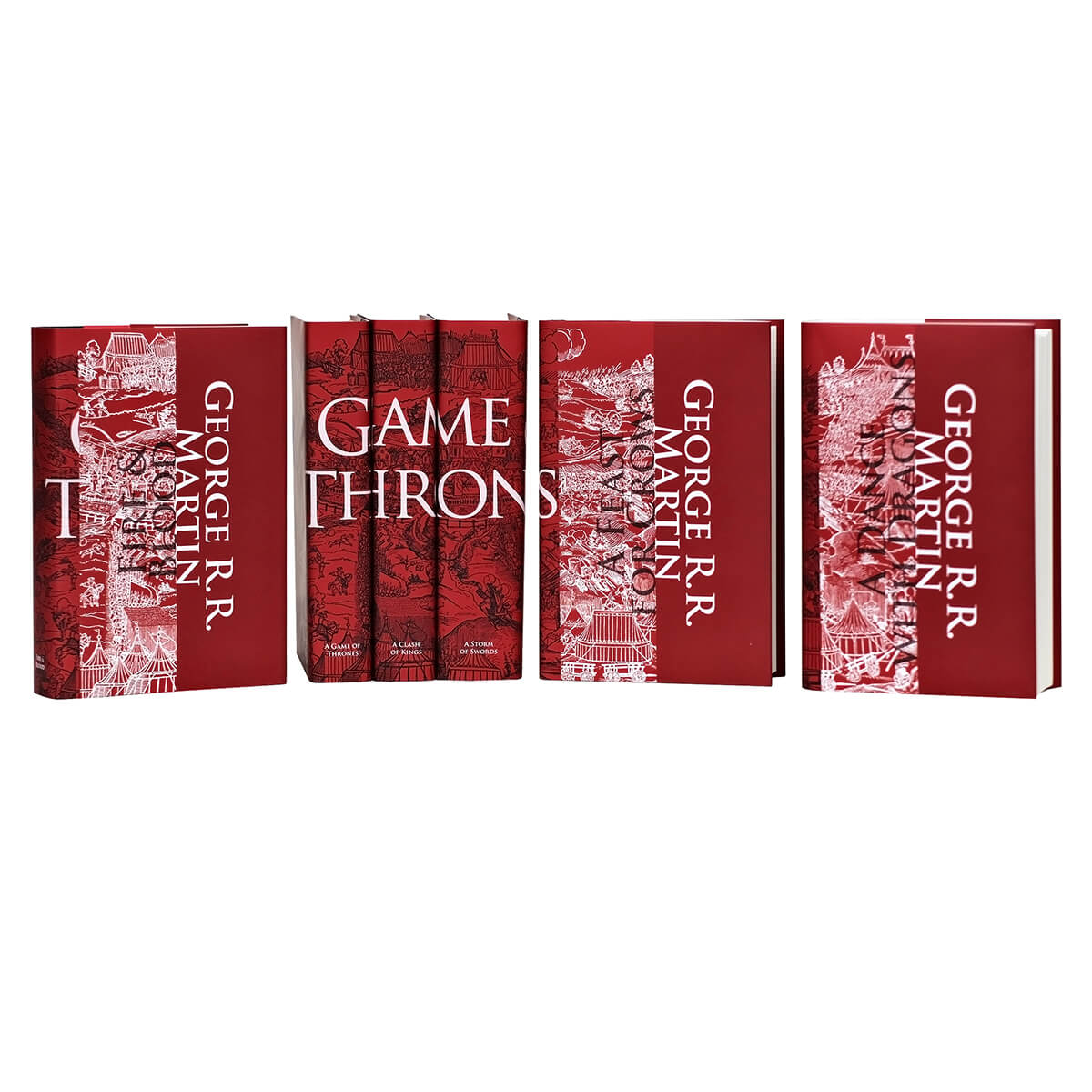 Game of thrones book set 7 volume box set a song of ice fire george r