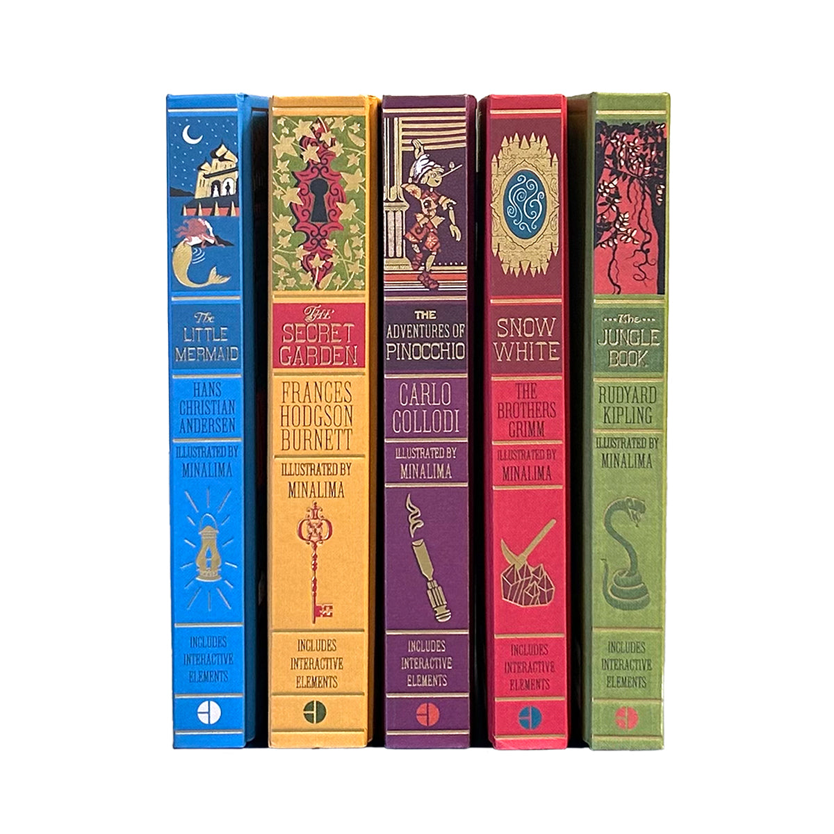 MinaLima Enchanting Children's Classics: Set of 5 with Personalized Band - MTO