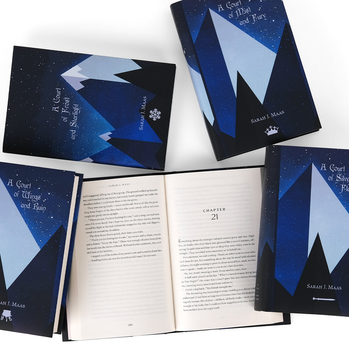 ACOTAR Reader Book Sleeve Night Court Book Lover Gift ACOTAR Bookworm Gift SJM Literature Bookish Book Cover (Night BM