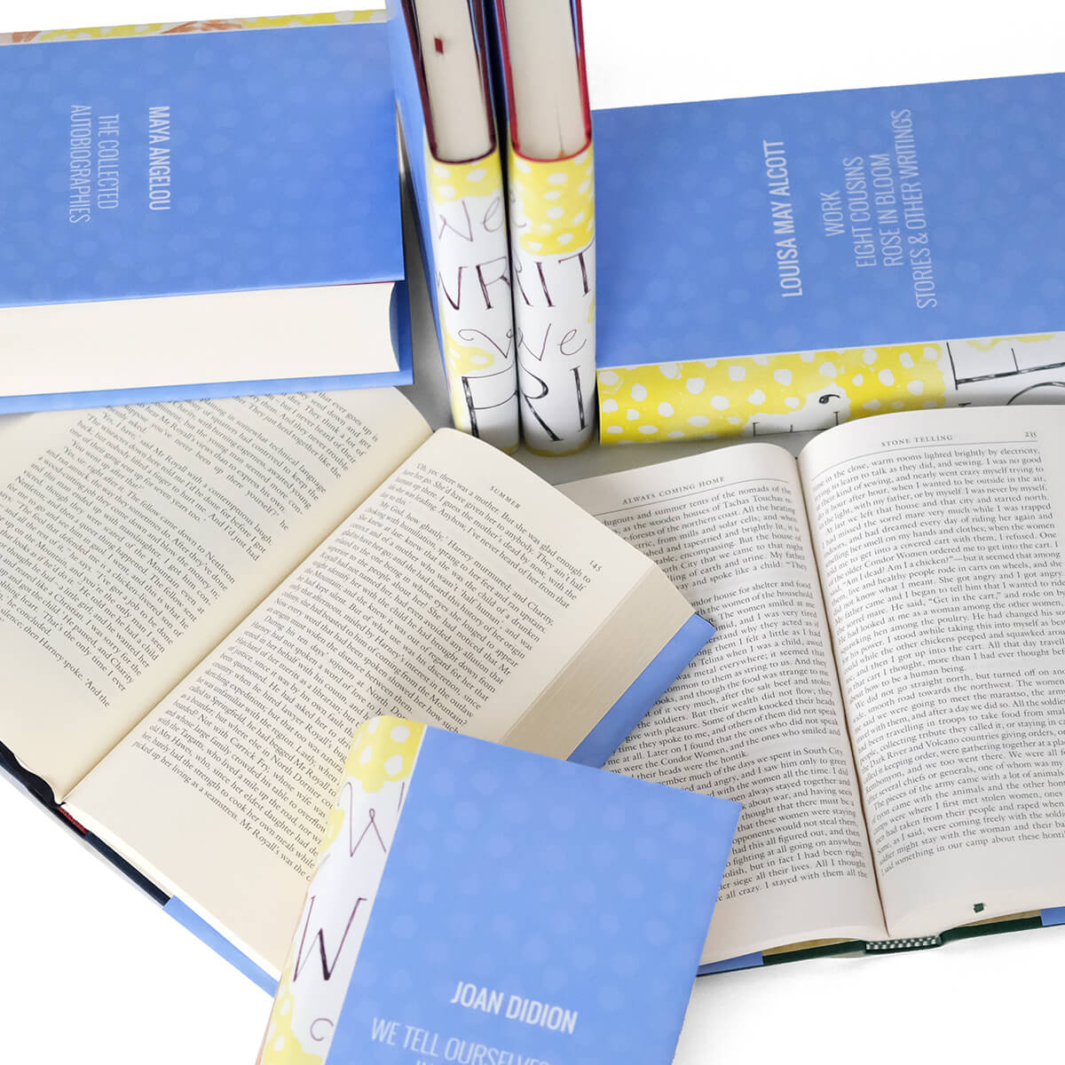 Customized Influential Women Writers Book Set
