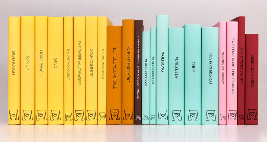 Color-Coordinated Book Collections - Full Custom - Get Started with a Deposit