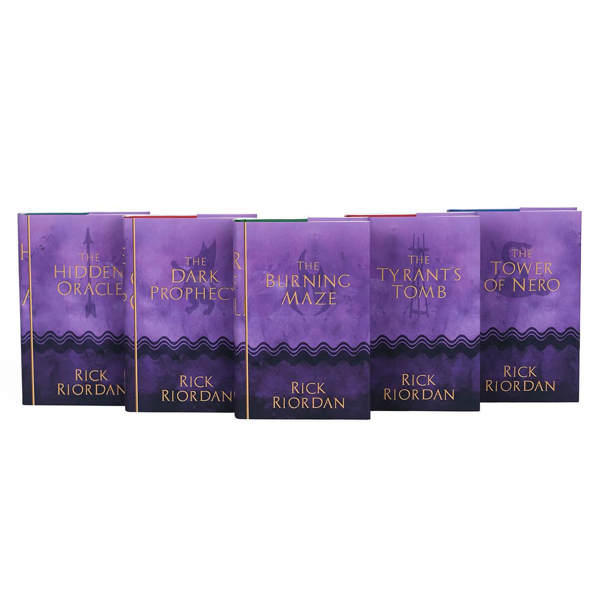 Rick Riordan's Percy Jackson & the Olympians Book Set Bundle