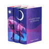 Angle shot of the Crescent City Book Set from Juniper Books.