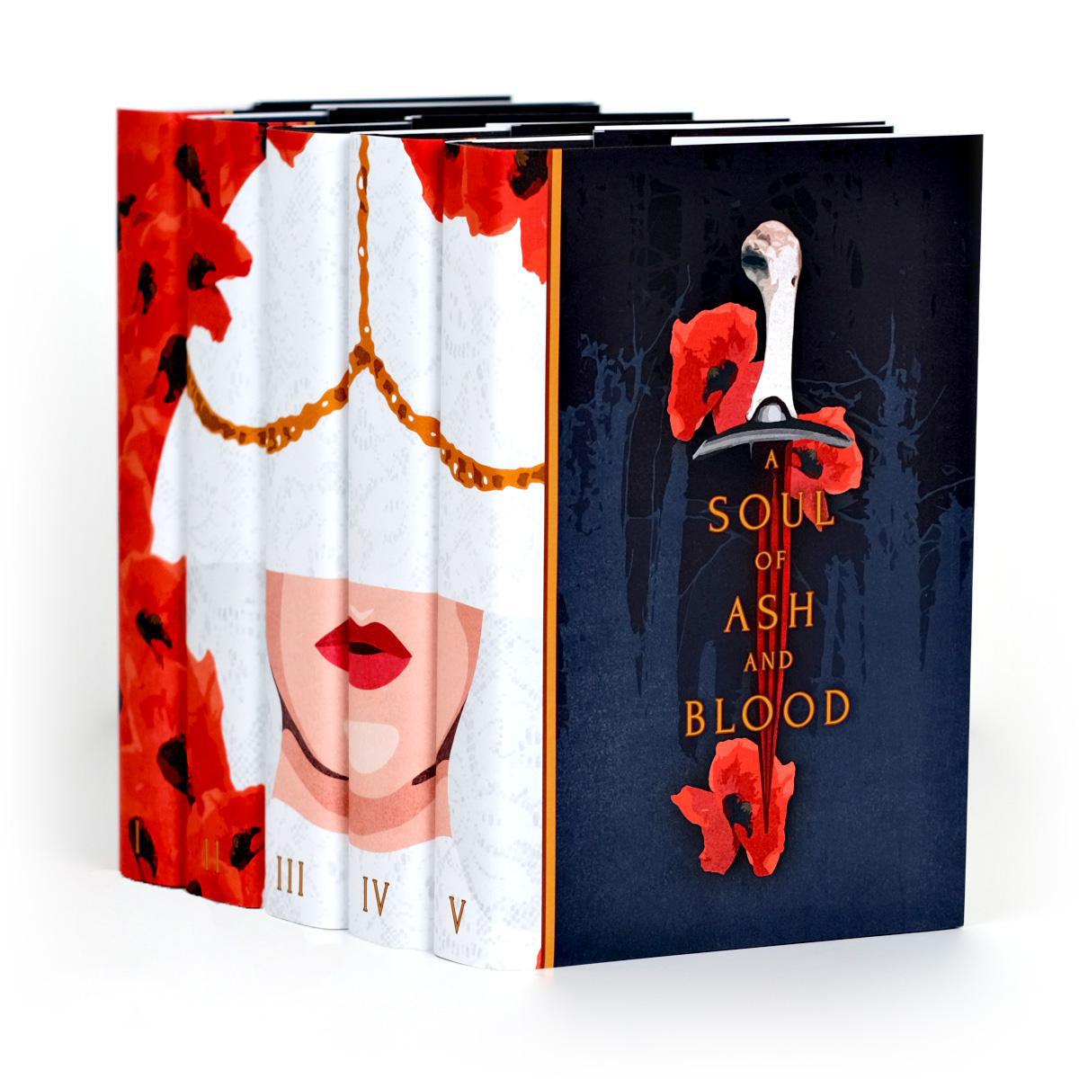 Customized Blood and Ash 5 Book Set